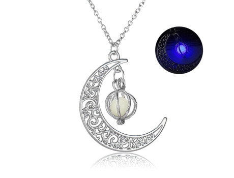Collar de calabaza de luna brillante