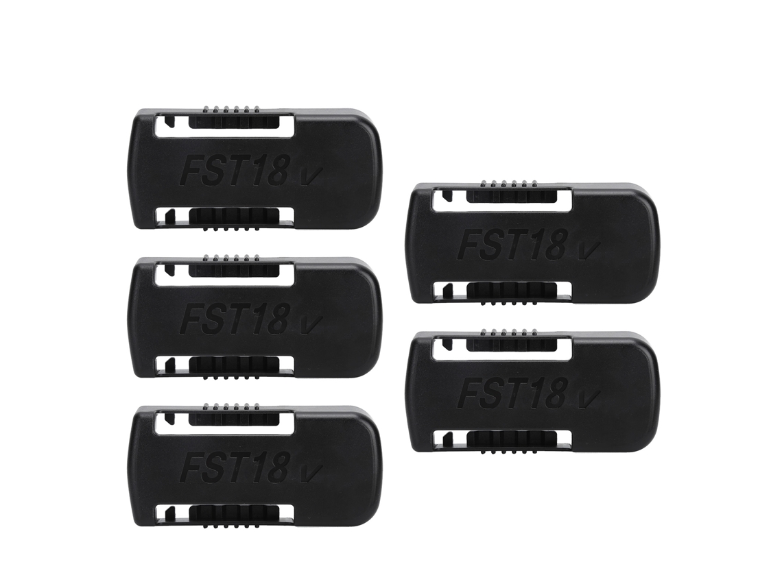 Estuche portapilas de 5 piezas para batería Festool de 18 V