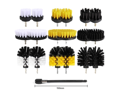 Paquete Mixto Mega de Cepillos para Taladro SCRUBBY