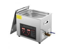 Máquina de limpieza ultrasónica de 10L en acero inoxidable 304 con calefacción Tekmaquinas