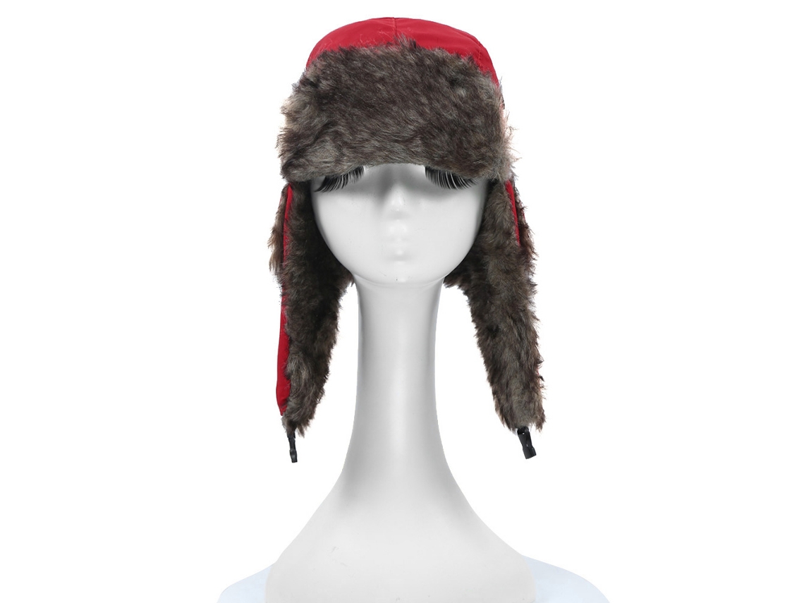 Gorro Ushanka Unisex De Invierno Con Orejeras, Piel Sintética Cálida, Impermeable.