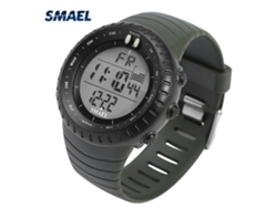 Reloj Analógico De Cuarzo Para Hombre Con Correa De Pu, Esfera Redonda, Estilo Moderno (negro)