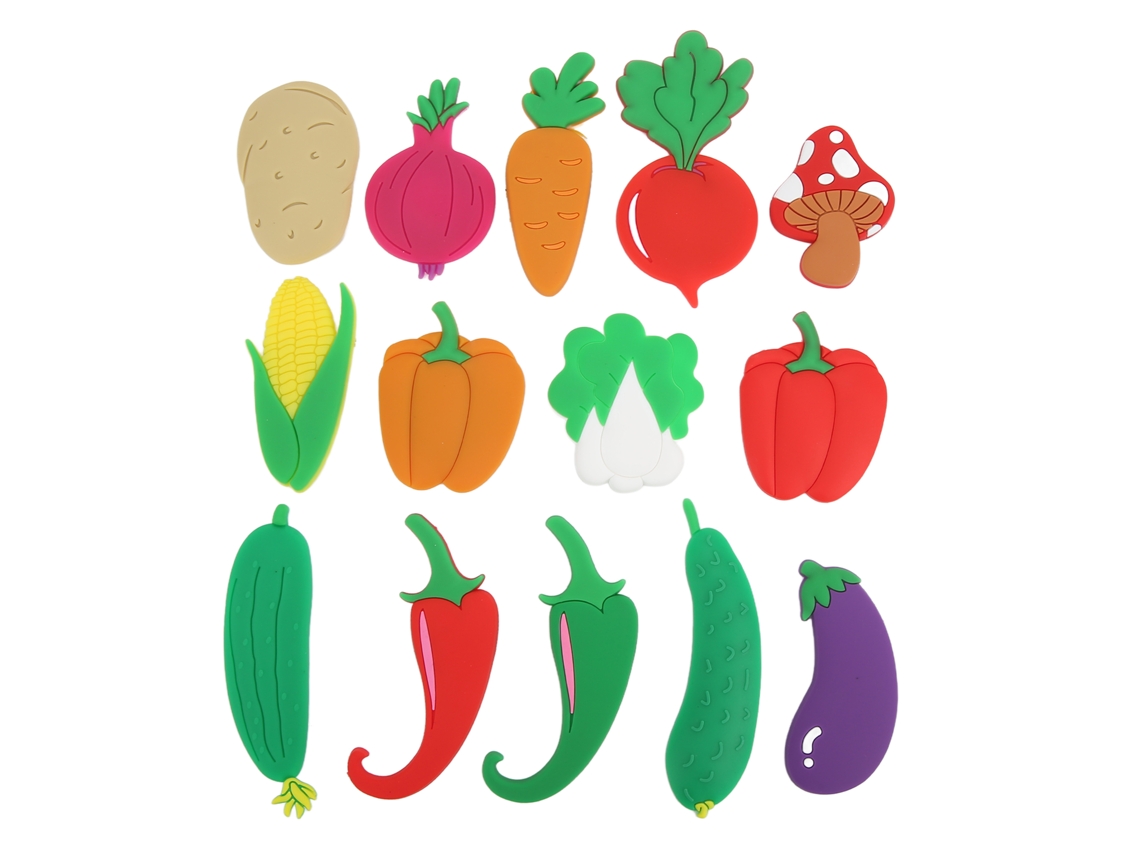 15 Imanes 3d Para Nevera: Verduras, Frutas, Comida, Decorativos, Bonitos, Imanes Fuertes.
