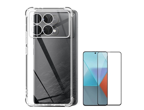 Protector de Pantalla Superprotect Antishock Full Cover para Xiaomi Xiaomi Poco F6 Pro PHONECARE Vidrio Templado Transparente