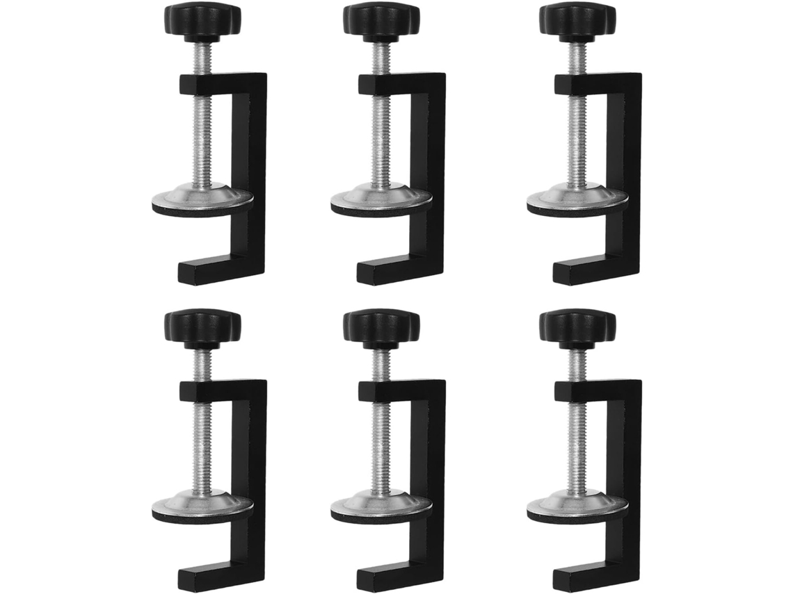 Juego De 6 Abrazaderas Para Muebles, Ideales Para Carpintería, Ebanistería Y Construcción: Fijación Segura.