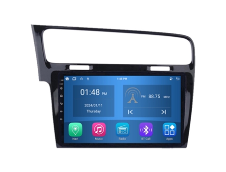 Autoradio 4GB RAM64GB ROM ROVERONE para Volkswagen Golf 7 2012 - 2020 CarPlay Android Coche Radio Bluetooth Navegación