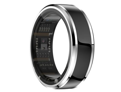 Chronus M1 Anillo Inteligente Bluetooth Múltiples Funciones De Salud 5Atm Impermeable Negro 10#-20Mm AUJEZON