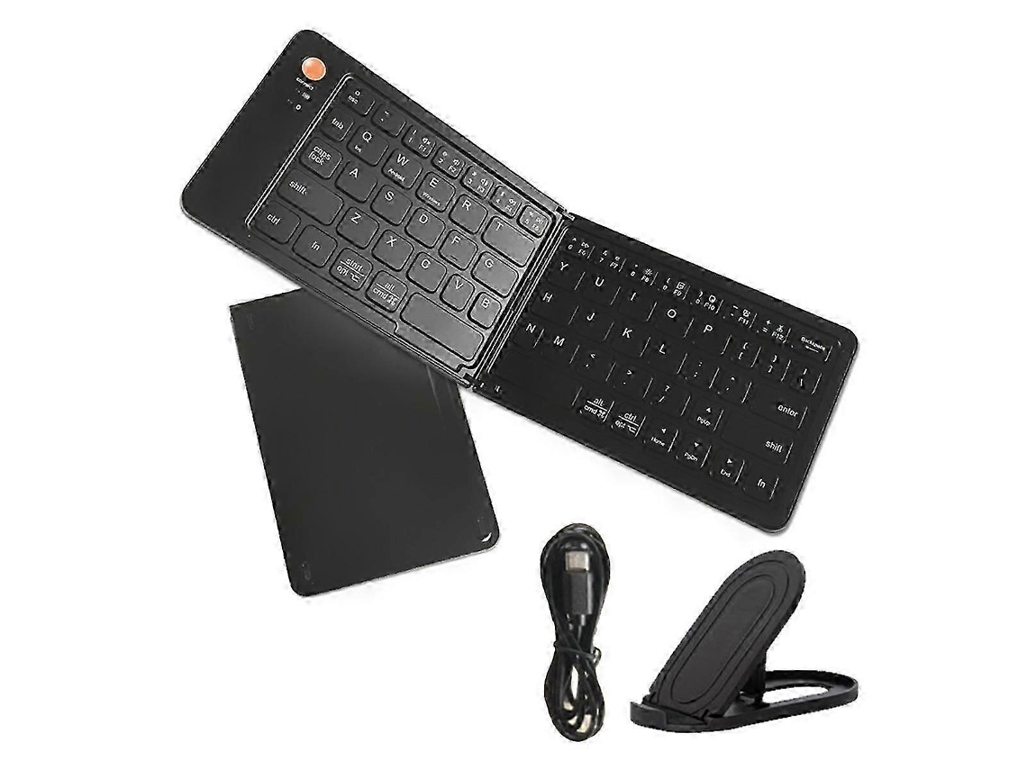 Mini teclado Bluetooth portátil plegable inalámbrico para iOS/Android/tableta, teclado para teléfono móvil Ly Ebike