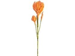 Planta Artificial EUROPALMS Dahlias Branch (Naranja - 100 cm)