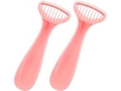 Depiladora eléctrica indolora 2 en 1 para rostro y cuerpo (paquete de 2)