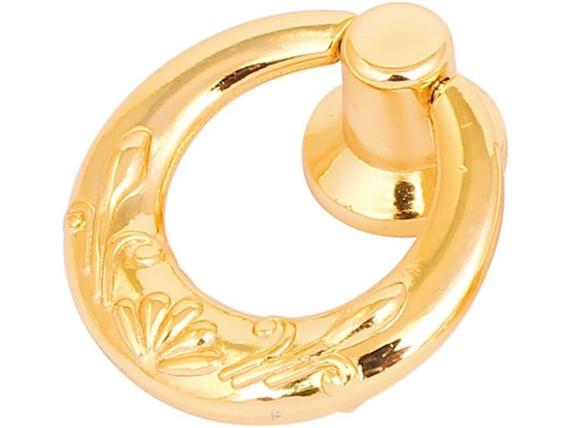 Cómoda de estilo retro, tirador redondo de metal, tono dorado, CHABERLU (71c8405a874a768517ecb19bdcd730c4)