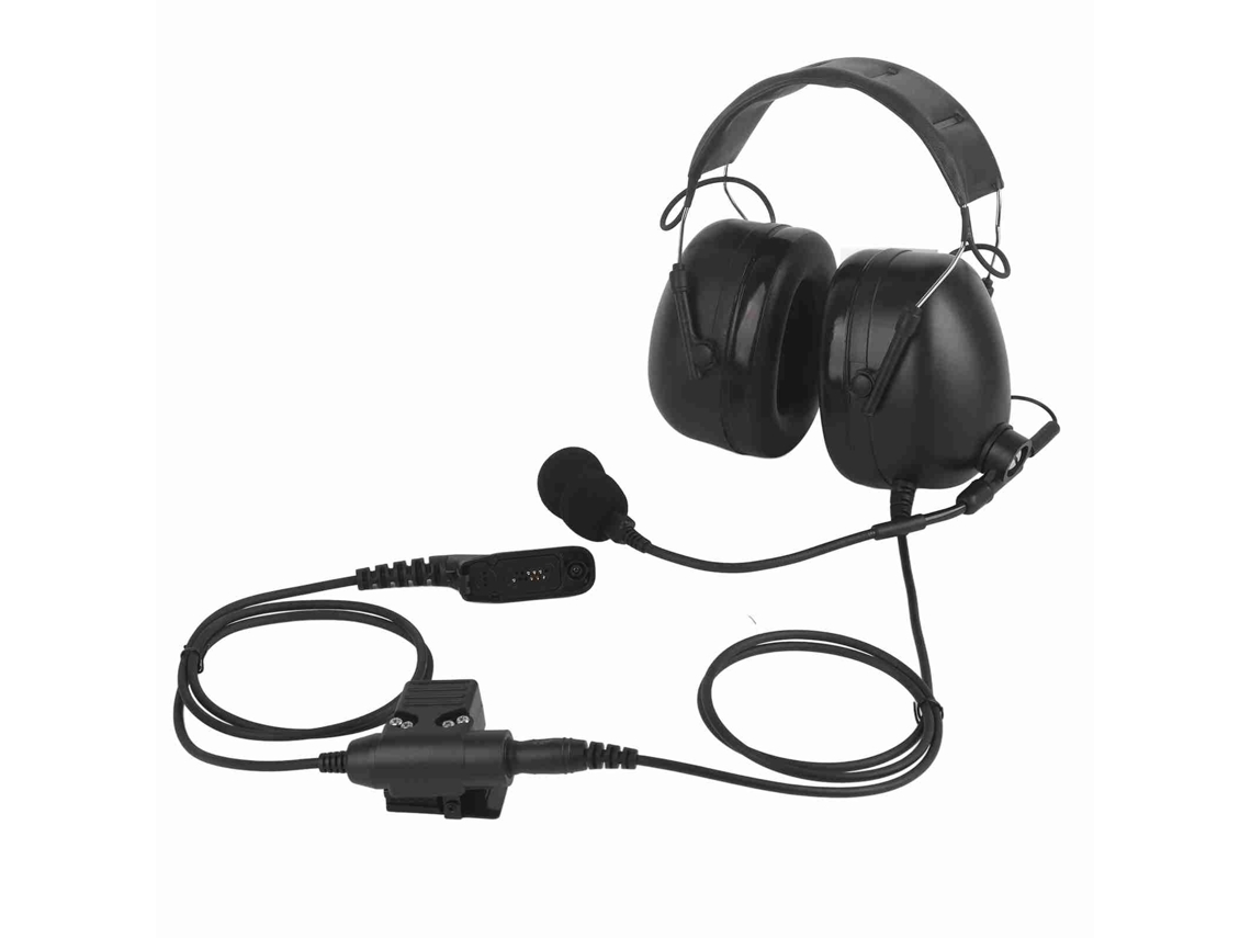 Auriculares militares con protección auditiva y PTT U94