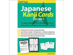 Libro Japanese Kanji Cards Kit Volume 1 de Alexander Kask (Inglés)