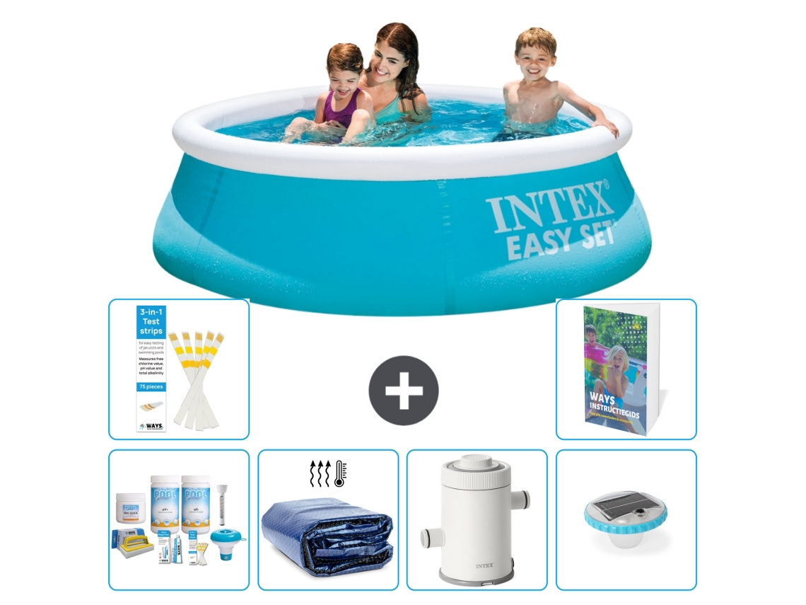Intex Piscina Easy Set Redonda - 183x51 Cm - 7-peças S54