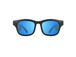 Gafas inteligentes con auricular Bluetooth para chats binaurales.