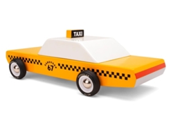Coche de juguete de madera Candylab Candycab Taxi americano clásico