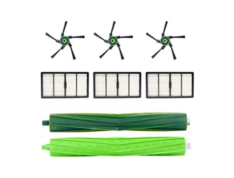 Piezas de repuesto de 8 piezas aptas para Irobot Roomba S9 (9150) S9 S9 Plus (9550) Serie S Robot aspirador conectado Wi-Fi