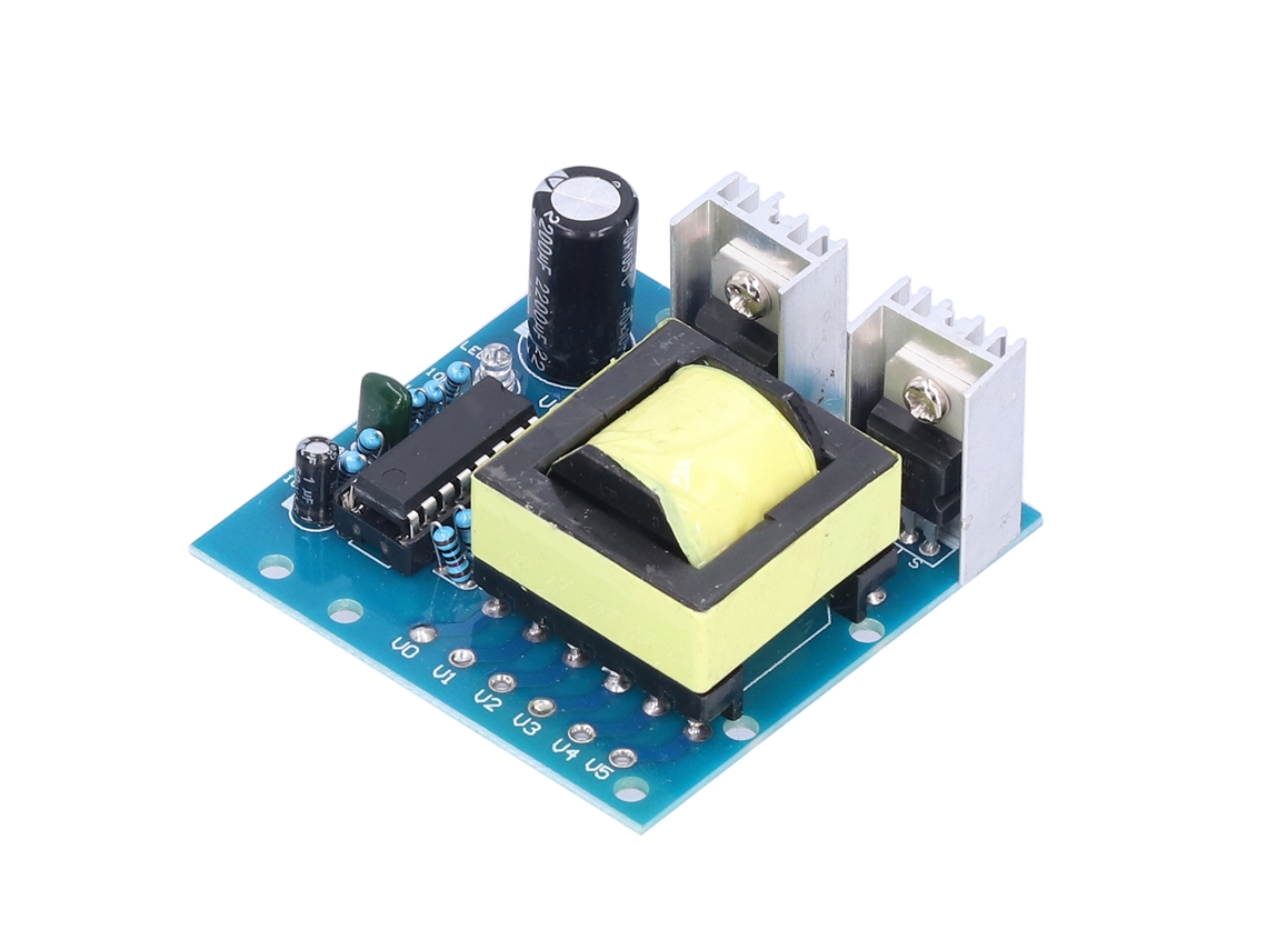 Módulo Inversor Elevador De 150 W, Pcb, Convertidor De Onda Cuadrada De 12 V Cc A 220 V Ca, 20 Khz, Para Proyectos De Bricolaje.