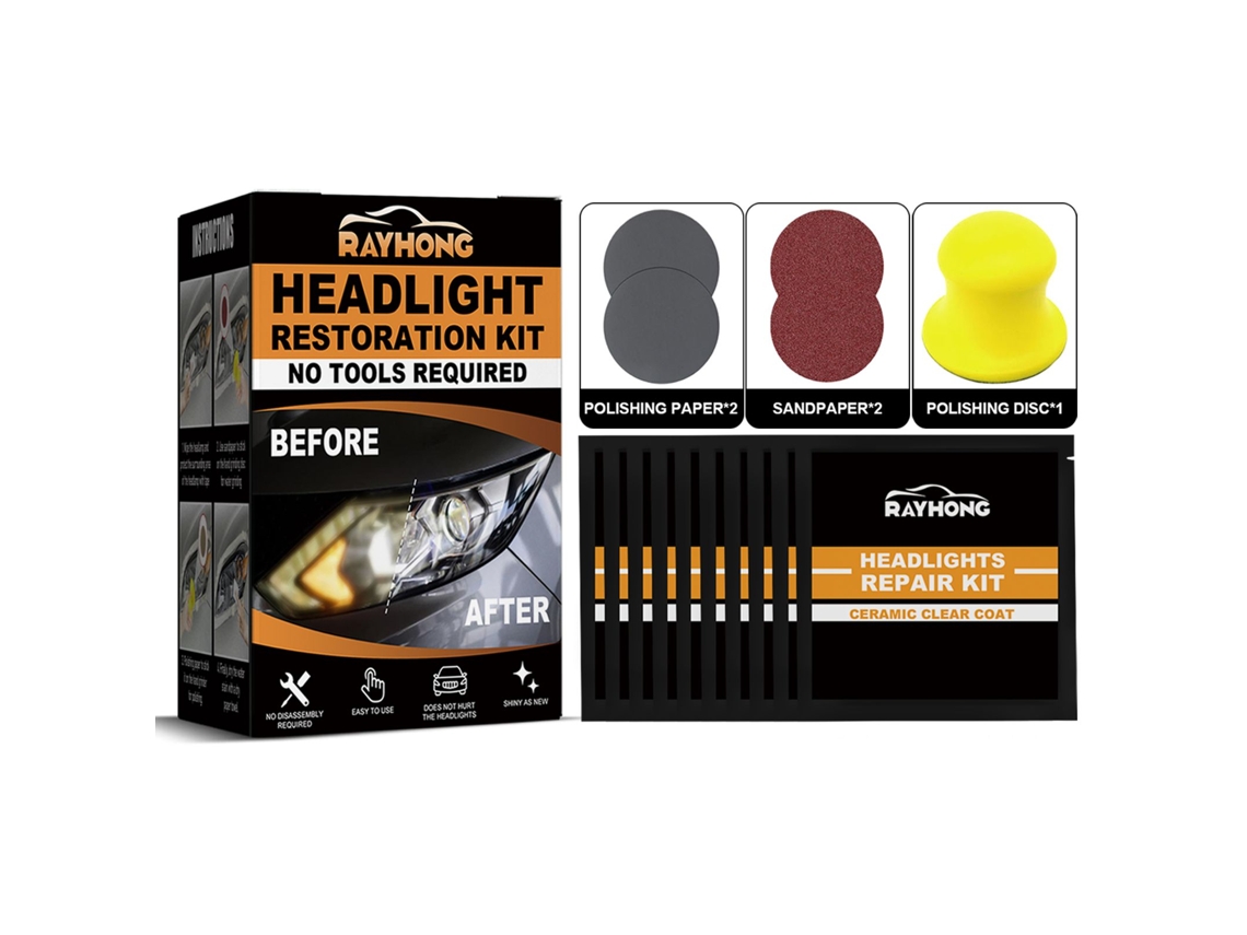 Kit de reparación de faros cerámicos para automóviles
