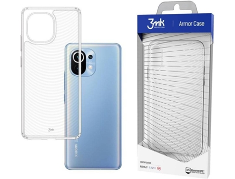 Funda Xiaomi Mi 11 5G 3MK Anti-Choque (Transparente)