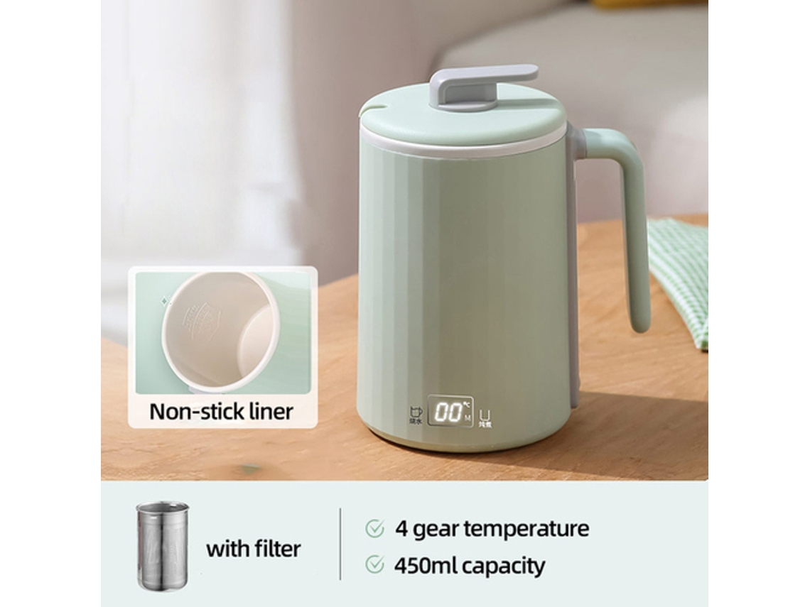 Mini cafetera eléctrica de 110 V (EE. UU., color verde)