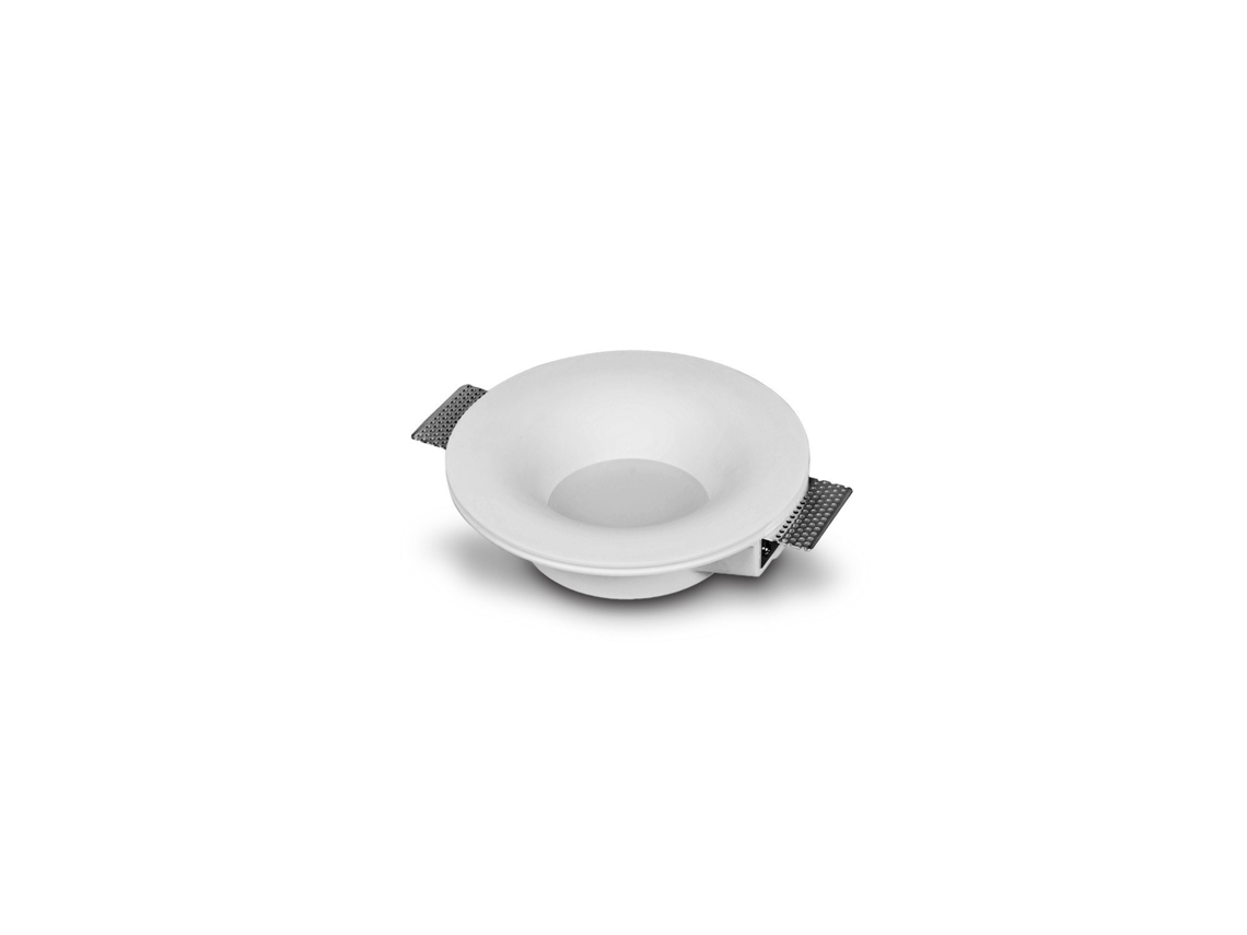 Aro Downlight Integración Escayola/Pladur LED Circular 9W Corte Ø223 mm UGR17 LEDKIA