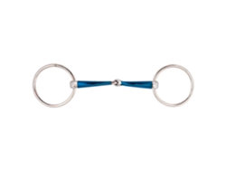 Snaffle de Anel Frouxo de Articulação Única Sweet Iron Magic System 14 Mm Cinzento 12.5 Cmbr