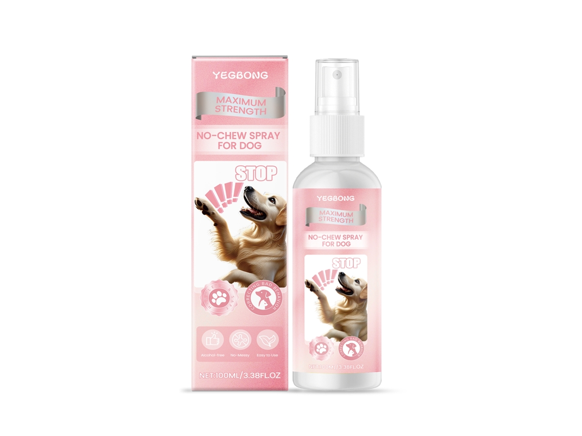 Spray anti-mordeduras Yegbong Bitter para perros