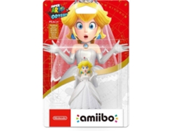 FIGURA AMIIBO PEACH(COLEÇÃO SUPER MARIO)