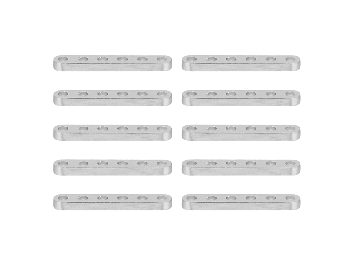 10 Piezas Angular Recta Aluminio 4x8mm Brackets Fijos Para Equipo De Ingeniería Robot