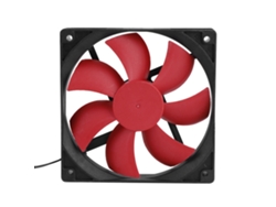 Ventilador De Refrigeración De Cpu Portátil De 4 Pines Silencioso Para Caja De Computadora Pc Cooler Rojo