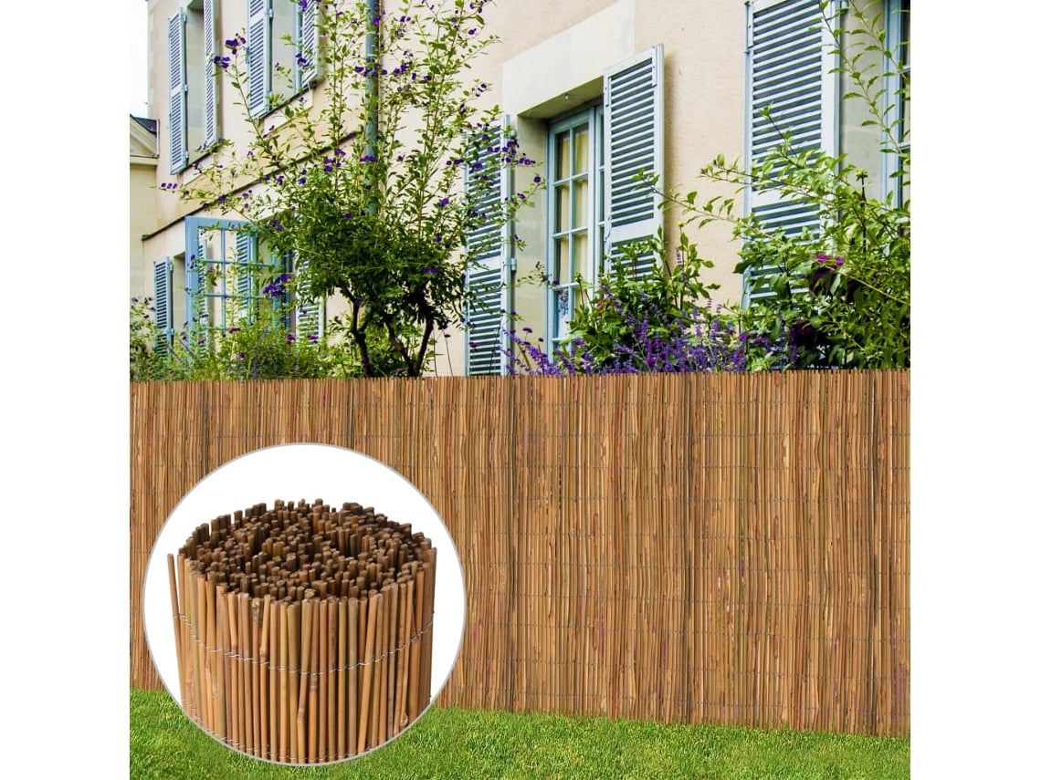 Valla de bambú 500x100 cm DKD HOME DECOR