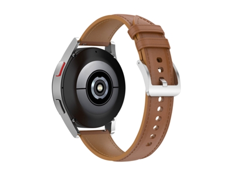 Pulsera Piel Galaxy Watch 4 Watch 3 41mm Huawei Watch GT 3 GT 2 42mm marrón AVIZAR