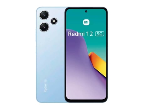 Smartphone XIAOMI Redmi 12 5G 4Gb/128Gb Azul Sky Blue Dual Sim 23076Rn8Dy