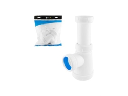 Sifón extensible para botellas [Marca] Salida horizontal Reductor de 1-1/2" de 40 mm a 32 mm