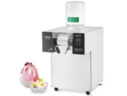 VEVOR Máquina de Hielo en Forma de Copos de Nieve 175kg/24h de Acero Inoxidable
