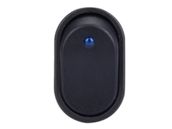 4pcs Interruptor De Palanca De Barco Asw-20d 12v/20a Con Luz Led Azul