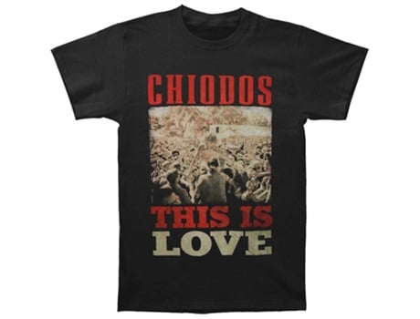 Camiseta ROCKINSTONE Chiodos This Is Love (Algodón - XL)