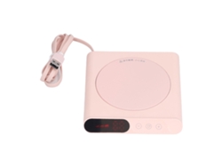 Mini calentador de leche con almohadilla térmica USB para tazas, ideal para cocina y oficina.