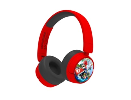 Auriculares Super Mario Kart Inalámbrico Alámbrico Diadema OTL TECHNOLOGIES Bluetooth Rojo