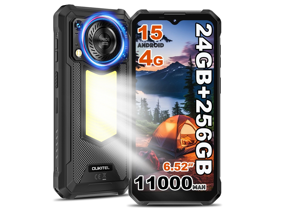 Oukitel Wp53 Pro 11000mah Rugerizado 8+256gb 50mp 4g 6.52" Nfc Android 15
