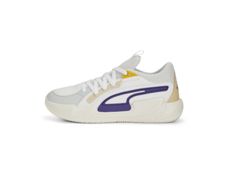 Zapatillas Unisex PUMA Indoor Court Rider Chaos Blanco (44)
