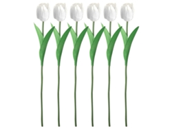 Flores Artificiales De Plástico Que No Se Decoloran, Ideales Para El Jardín Otoñal.