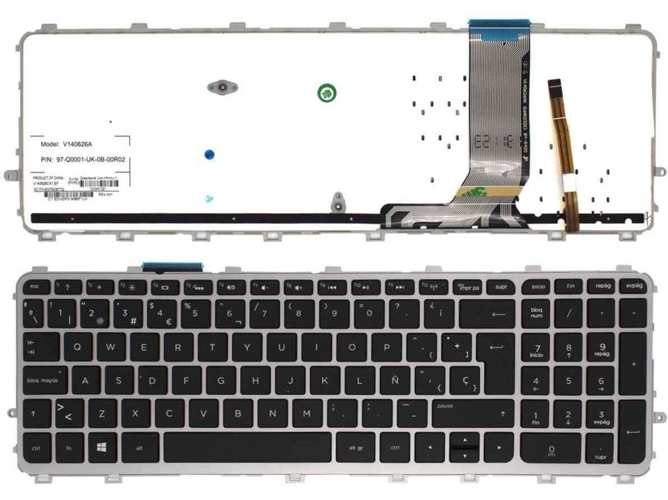 Teclado para Portátil HP Envy 15-J Series V140626A
