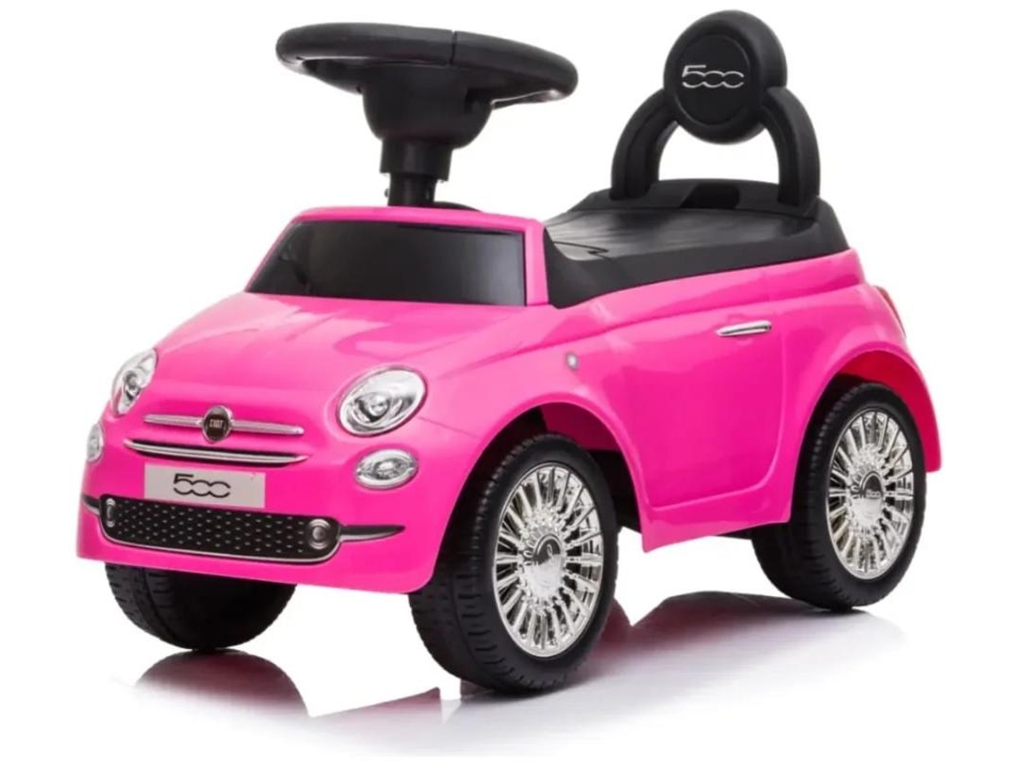 Coche Correpasillos - Fiat 500 - 1 A 3 Años - Rosa