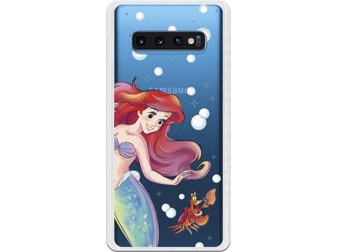 Carcasa Samsung Galaxy S10+ DISNEY Ariel y Sebastián Multicolor