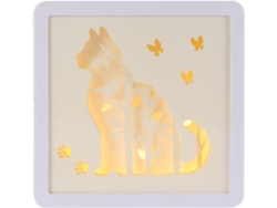 1 Juego De Recortes Decorativos Con Diseño De Gato Para Luz Nocturna, Ideales Para Decorar El Escritorio.