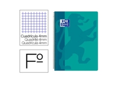 Cuaderno OXFORD 400079662 Turquesa A4 80 Hojas