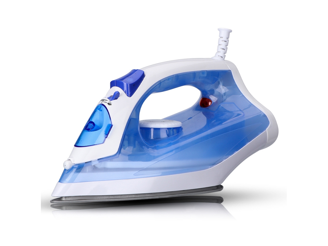 Plancha de vapor estándar europea y americana Mdug, plancha pulverizadora doméstica, plancha portátil para ropa (azul) (220 V)