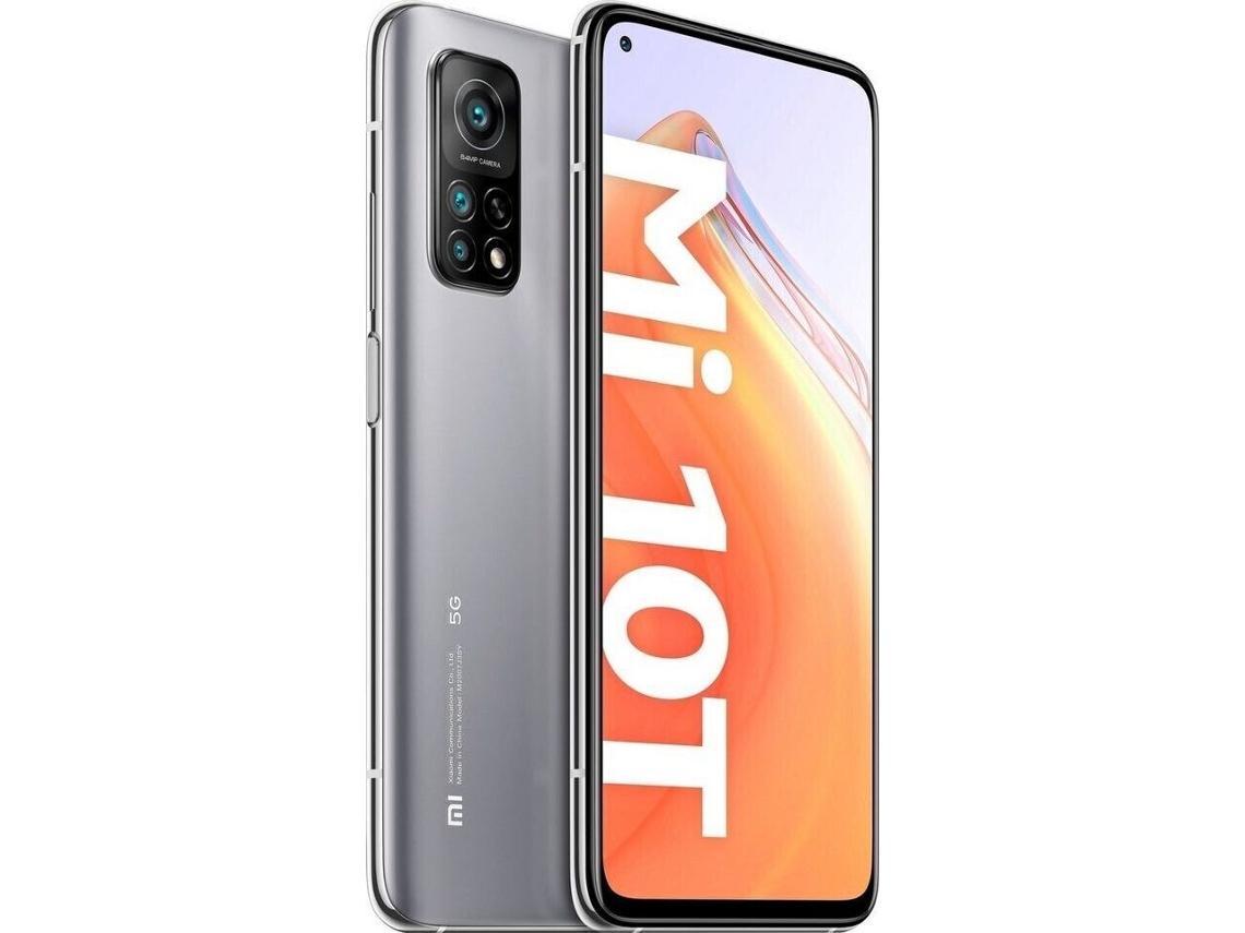 Smartphone XIAOMI Mi 10T (Reacondicionado Marcas Mínimas - 128 GB - Gris)